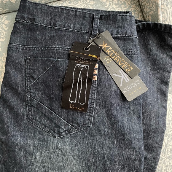 Kardashian Kollection The Khloe Jeans size 24 NWT - Picture 2 of 7